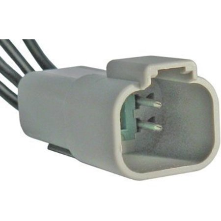 PICO Receptacle-4Way W/Male Pin, #6015PT 6015PT